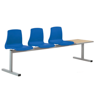 Three Seater NP Chair Beam + Table 3 Seater Np Chair Beam + TABLE | Chairs | www.ee-supplies.co.uk