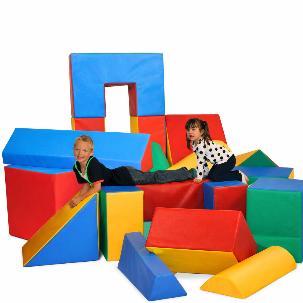 Soft Block Construction Giant Set x 11 Pcs | Soft play | www.ee ...