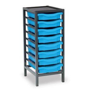 Science & Technology Tray Storage - 8 Tray Single Column 1-20 Lacing Snakes | Numeracy | www.ee-supplies.co.uk