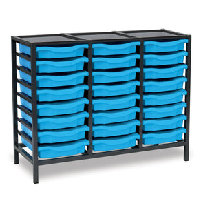 Science & Technology Tray Storage - 24 Tray Triple Column Science & Technology Tray Storage - 24 Tray Triple Column | www.ee-supplies.co.uk