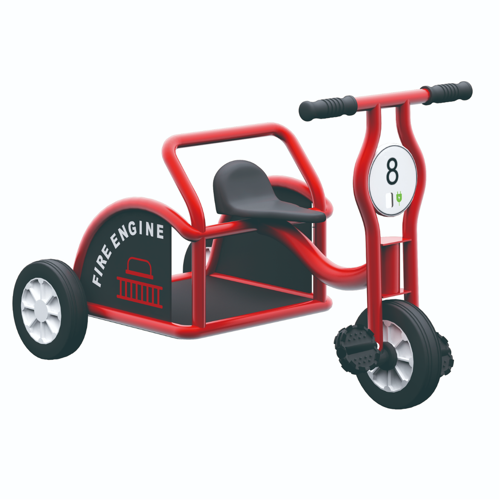 Wisdom Fire Engine Trike Ages 4 8 Years Educational Equipment Supplies