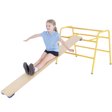 Gym Time Balance/ Slide Plank Gym Time Single Bar Trestle Set | Gym Time | www.ee-supplies.co.uk