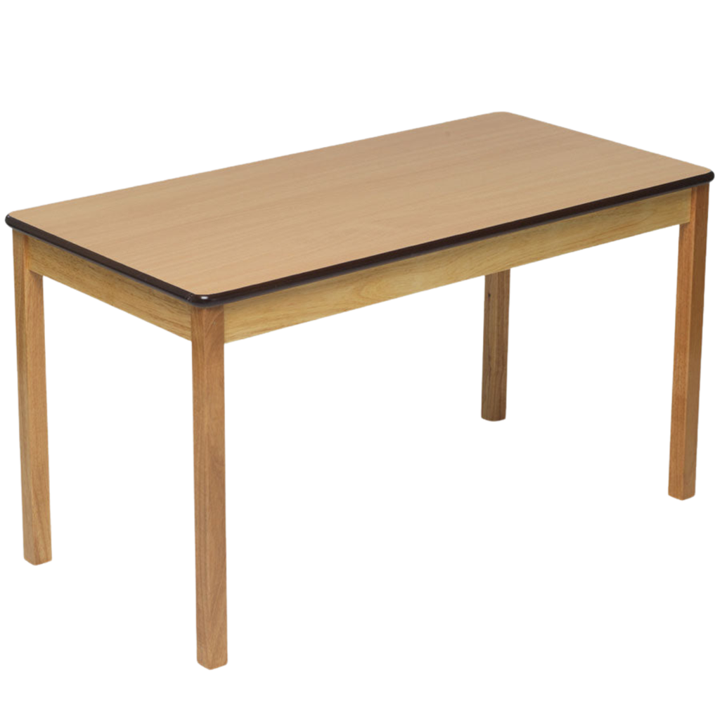 Tuf Class™ Rectangular School Wooden Table - Beech | Educational ...