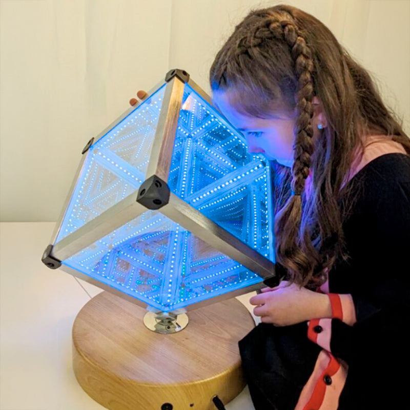Led infinity cube 25cm | Sensory | www.ee-supplies.co.uk– Educational ...