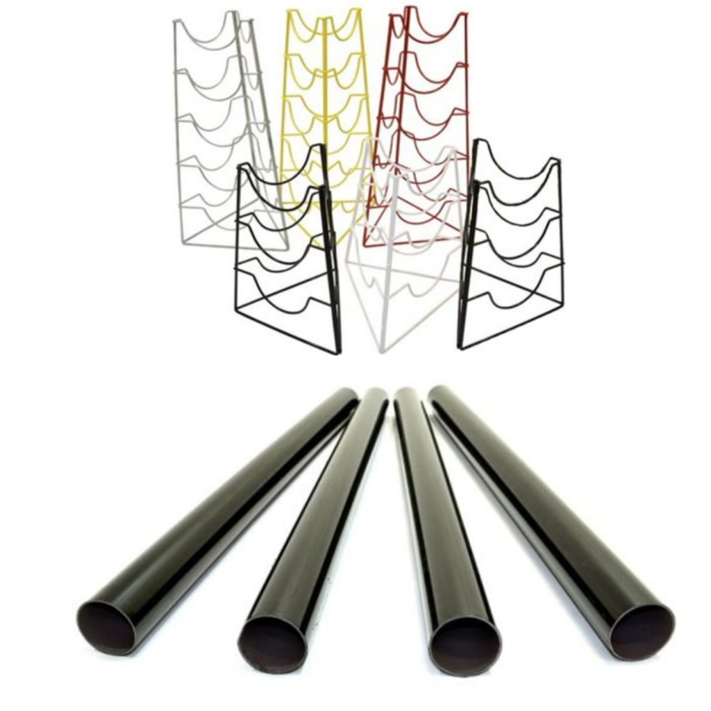 Plastic Water Channels and Stands 18 Piece Set Educational