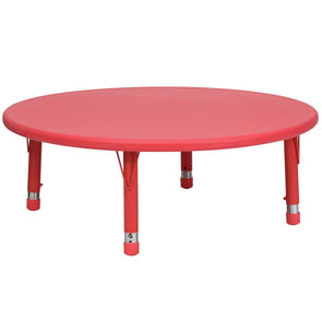 Round Plastic Table Height Adjustable Round Plastic Table Height Adjustable |  www.ee-supplies.co.uk