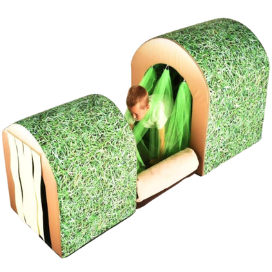 Soft Play Sensory Tunnels Set - Grass Sensory Tunnels Set | Sensory Floor Play | www.ee-supplies.co.uk