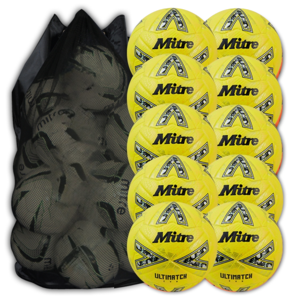 Mitre Ultimatch Plus Balón de Fútbol de Partido, White/Silver/Pink, 3