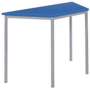 Value Fully Welded Trapezoidal Classroom Tables - Buro Edge - Educational Equipment Supplies