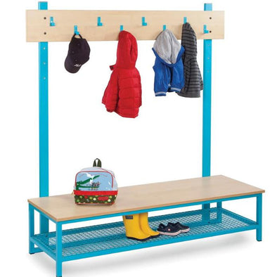 Bubblegum School Cloakroom Unit 4 - Educational Equipment Supplies