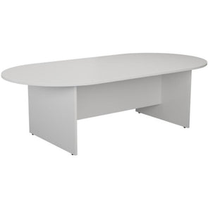 D End Meeting Table - White - Educational Equipment Supplies
