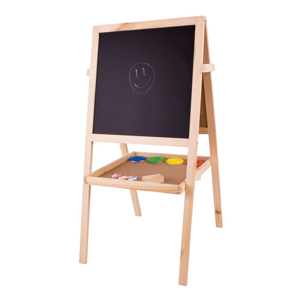 Junior Double Sided Wooden Art Easel Educational Equipment Supplies
