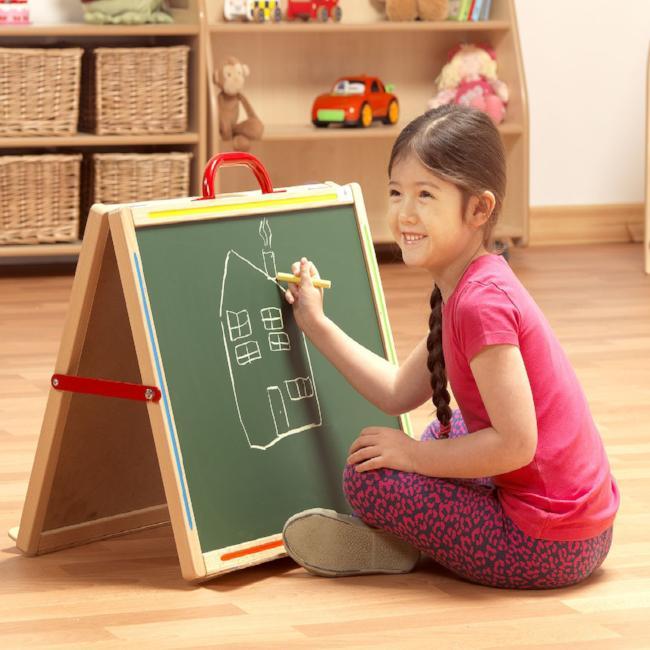 Little Acorns Share ‘N’ Write Desktop Easel Educational Equipment