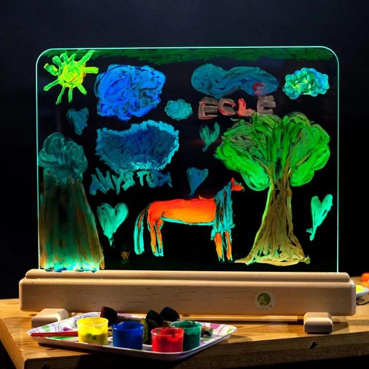 Magic Sensory Light Easel Educational Equipment Supplies