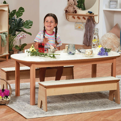 Millhouse Nursery Dining Table + Benches Pkt 2 Millhouse Nursery Dining Table + Benches Pkt 2  | www.ee-supplies.co.uk