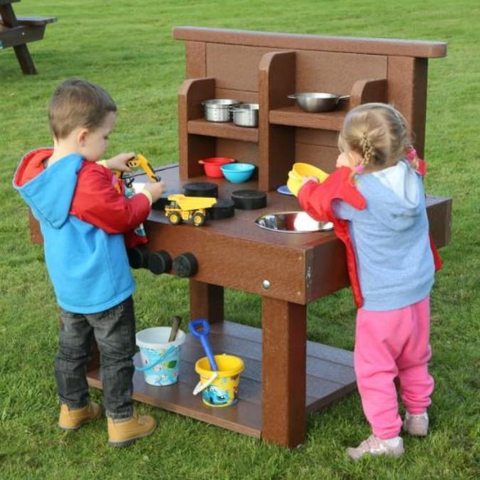 Composite Childrens Outdoor Mud Kitchen