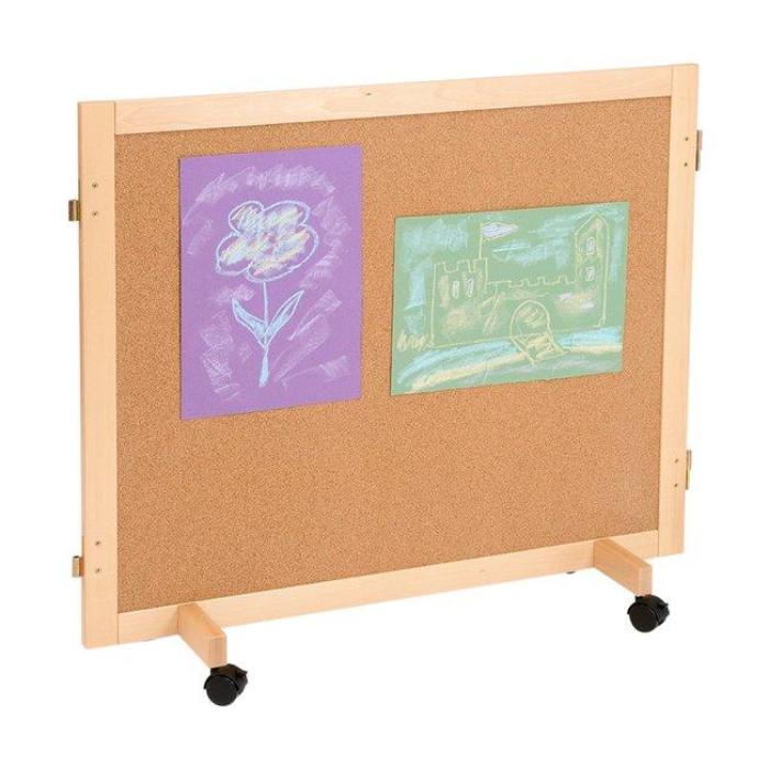 Room Divider (Chalkboard/Cork) Educational Equipment Supplies
