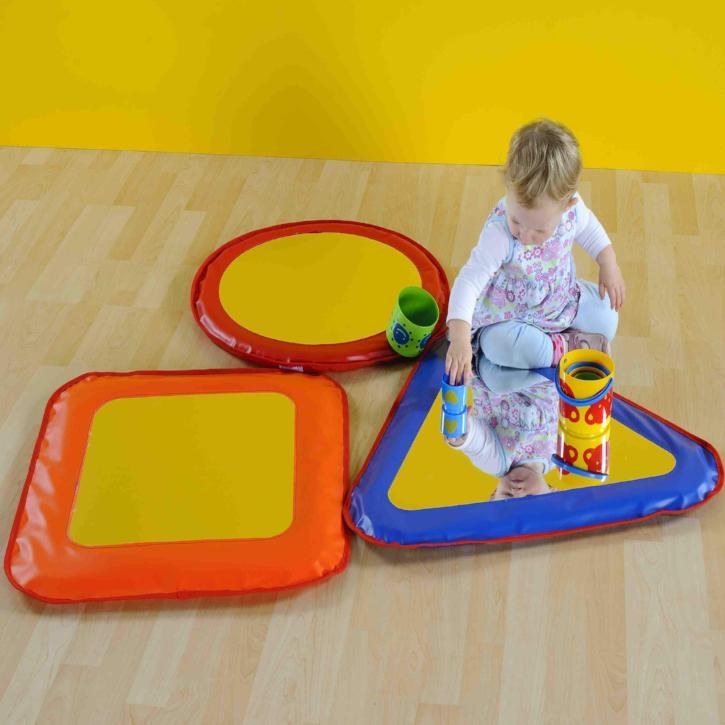 Soft Play Mirror Shapes Multi Coloured Educational Equipment Supplies