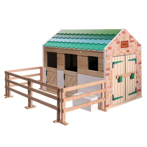 Stables Wooden Playset - Educational Equipment Supplies