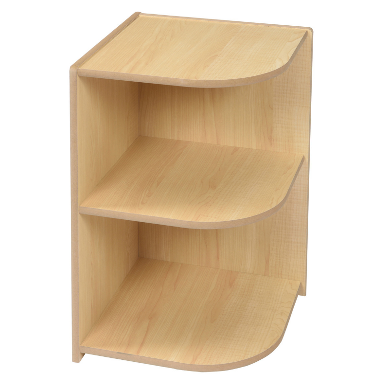 TW Wooden Corner Shelf Unit Educational Equipment Supplies