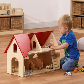 Playscapes Under 2's Wooden Farm - Educational Equipment Supplies