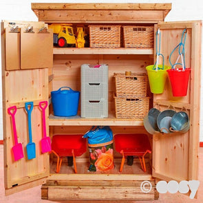 Changeable Shelving  Wooden Shed Wooden Outdoor Explorer Shed | www.ee-supplies.co.uk