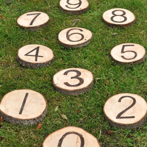 0-10 Number Stepping Stones - Set of 11 0-10 Number Stepping Stones - Set of 11 | www.ee-supplies.co.uk