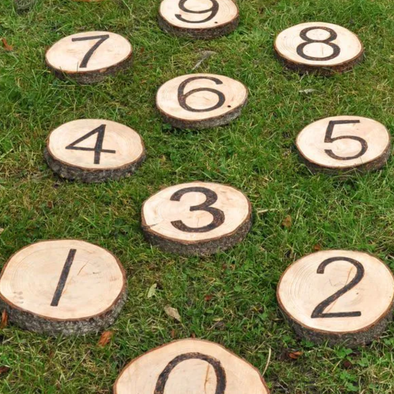 0-10 Number Stepping Stones - Set of 11 0-10 Number Stepping Stones - Set of 11 | www.ee-supplies.co.uk