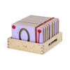 Magnetic Wooden Writing Board 0-100 Lacing Number Beads |  www.ee-supplies.co.uk