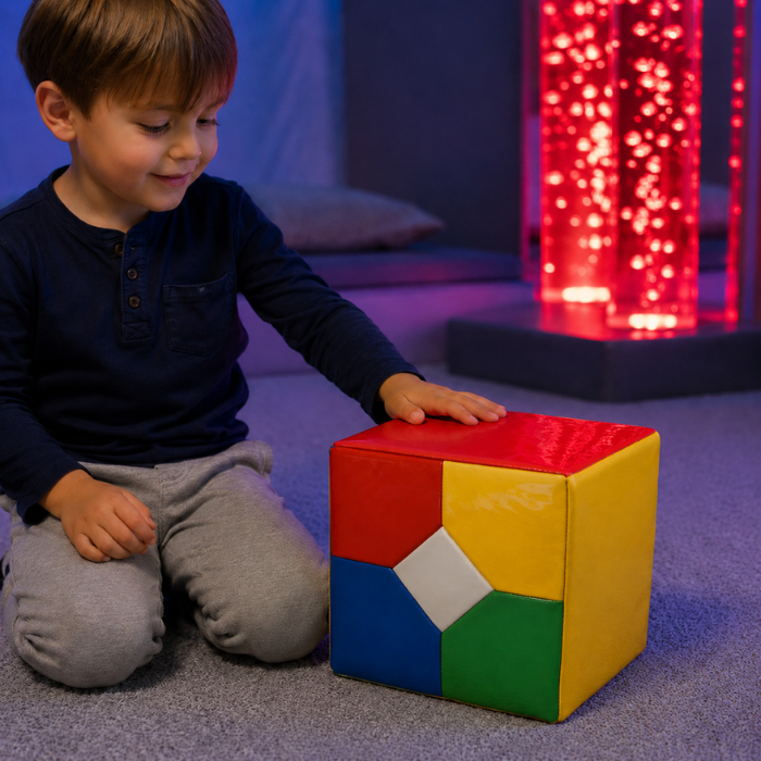 Giant Textured Cube | www.ee-supplies.co.uk– Educational Equipment Supplies