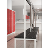 Titan Double Sided Junior Cloakroom Bench - 18 Hooks