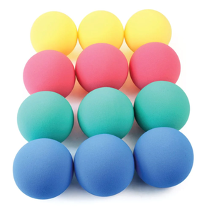 Cut Foam Sponge Ball x 12 Cut Foam Soft Sponge Ball x 12 | www.ee-supplies.co.uk