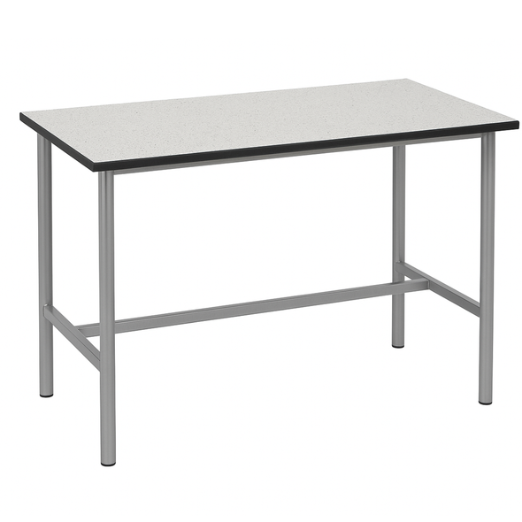 Craft / Lab Tables - Trespa Tops - Crushed Bent - 45mm Round Steel Tube Frame Craft / Lab Tables - Trespa Tops - Crushed Bent - 45mm Round Steel Tube Frame | www.ee-supplies.co.uk
