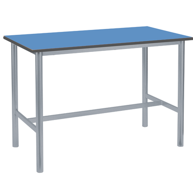 Craft / Lab Tables - Trespa Tops - Crushed Bent - 45mm Round Steel Tube Frame Craft / Lab Tables - Trespa Tops - Crushed Bent - 45mm Round Steel Tube Frame | www.ee-supplies.co.uk
