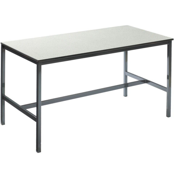 Craft / Lab Tables - Trespa Tops - Fully Welded - 25mm Square Steel Tube Frame