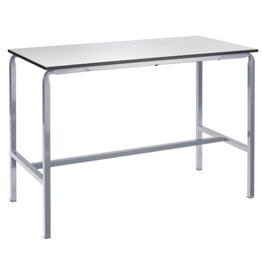 Craft / Lab Tables - Trespa Tops - Crushed Bent - 30mm Square Steel Tube Frame Lab Tables | Trespa Top | 30MM Crushed Bent Frame | www.ee-supplies.co.uk