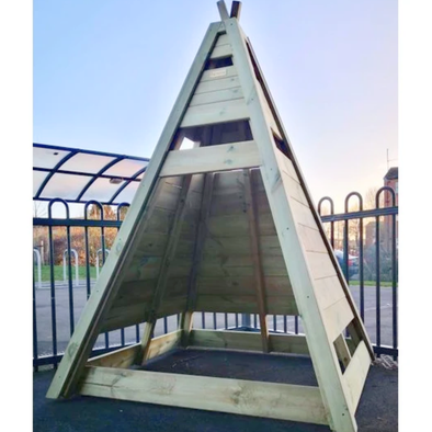 Wooden Deluxe Timber Teepee