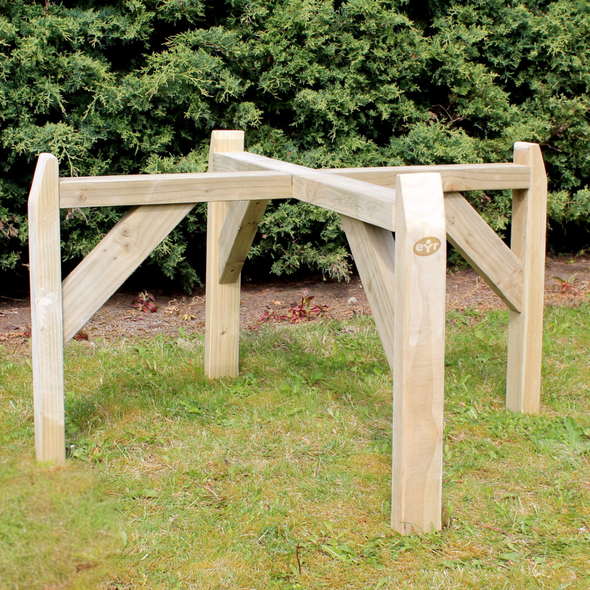 Wooden Tuff Tray Stand