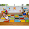 Rainforest Squares Placement Carpet W3000 x D2000mm