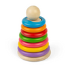 Wooden Secret Shape Stacker + Wobbly Peg Board