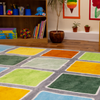 Rainforest Squares Placement Carpet W3000 x D2000mm