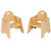 Solid Beech Infant Nursery Chair H14cm Pkt 2 14cm Infant Chair (2 Pack) | Seating | www.ee-supplies.co.uk