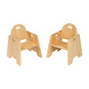 Solid Beech Infant Nursery Chair H20cm Pkt x 2 14cm Infant Chair (2 Pack) | Seating | www.ee-supplies.co.uk