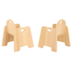 Solid Beech Infant Nursery Chair H14cm Pkt x 2 14cm Infant Chair (2 Pack) | Seating | www.ee-supplies.co.uk