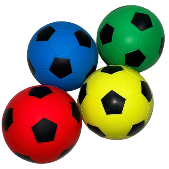 Colour Foam Football x 4 Foam Football Team Colours x 4 | www.ee-supplies.co.uk