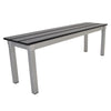 Enviro Eco Jet Black Outdoor Bench