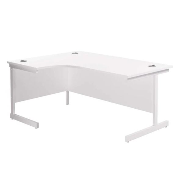 Single Upright Right Hand Radial Desk Single Upright Right Hand Radial Desk  | ee-supplies.co.uk