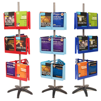 Expanda-Stand™ Carousel Expanda-Stand™ Freestanding Dispenser Unit - Perspex 28 x 1/3 A4 | www.ee-supplies.co.uk