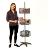 Expanda-Stand™ Carousel Expanda-Stand™ Freestanding Dispenser Unit - Perspex 28 x 1/3 A4 | www.ee-supplies.co.uk