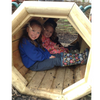 Wooden Crawling Tunnel